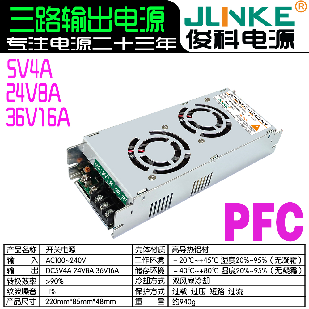 5V4A/24V8A/36V16A