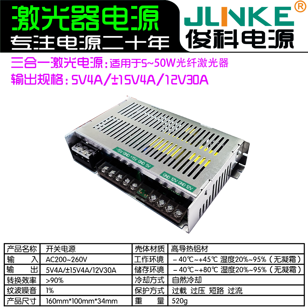 ±15V4A/5V4A/12V30A